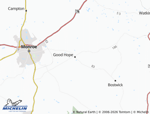 Mappa MICHELIN Good Hope - ViaMichelin