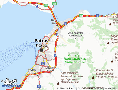 MICHELIN Skioessa map - ViaMichelin