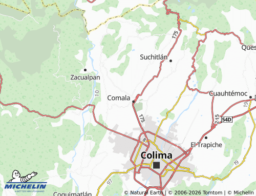 MICHELIN Celsa Virgen de Díaz map - ViaMichelin