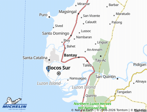 MICHELIN Ora map - ViaMichelin