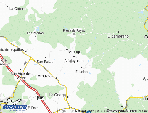Mapa MICHELIN Alfajayucan - ViaMichelin