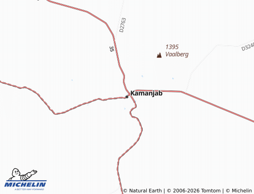 Mappa MICHELIN Kamanjab - ViaMichelin
