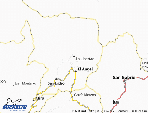 MICHELIN La Libertad map - ViaMichelin