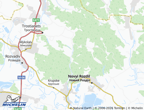 Mapa MICHELIN Dubrova - ViaMichelin