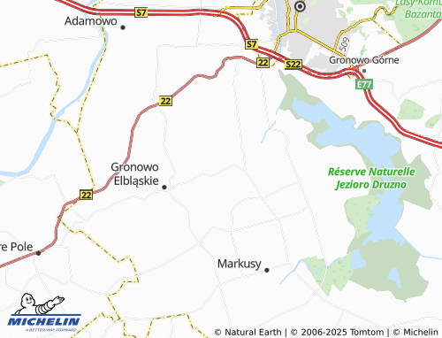 Mappa MICHELIN Jasionno - ViaMichelin
