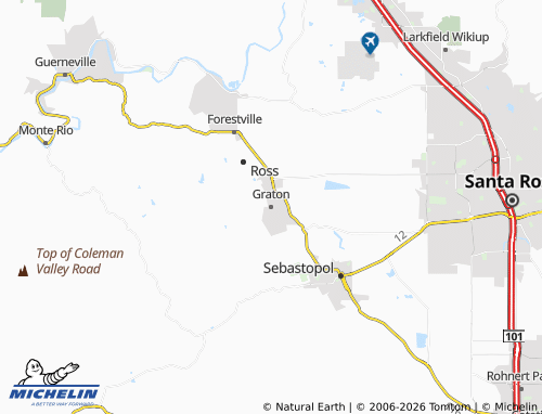 Mappa MICHELIN Graton - ViaMichelin