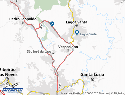 Mappa MICHELIN Parque Jardim Alterosa - ViaMichelin