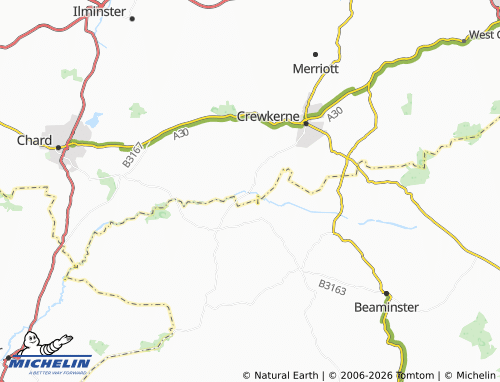 Carte MICHELIN Clapton - ViaMichelin