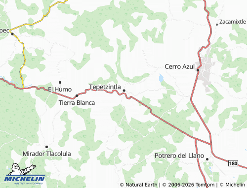 Mapa MICHELIN El Fortín - ViaMichelin