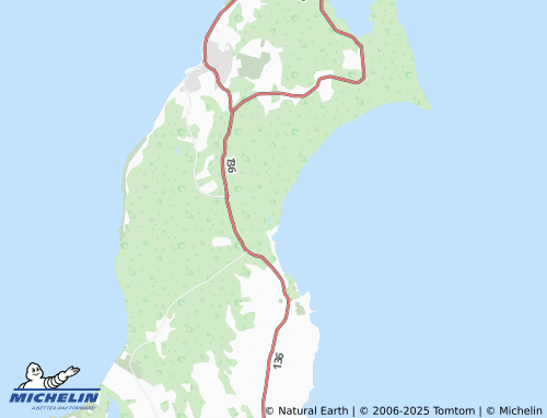MICHELIN Böda Sand map - ViaMichelin