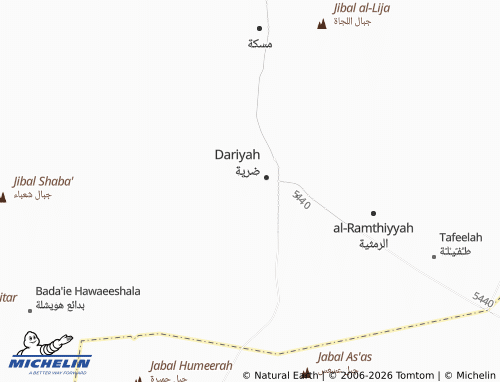 MICHELIN-Landkarte al-Qadisiyyah - ViaMichelin