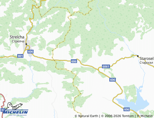 Carte MICHELIN Krastevich - ViaMichelin