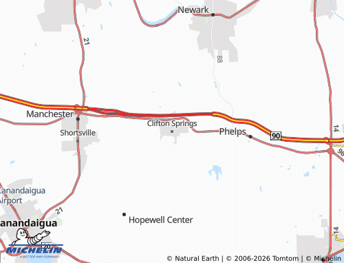 Mapa MICHELIN Clifton Springs - ViaMichelin