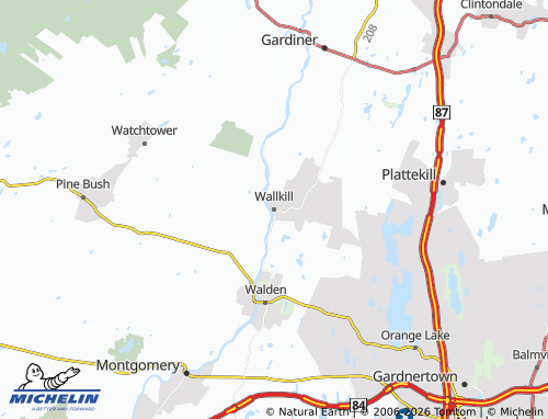Mappa MICHELIN Wallkill - ViaMichelin