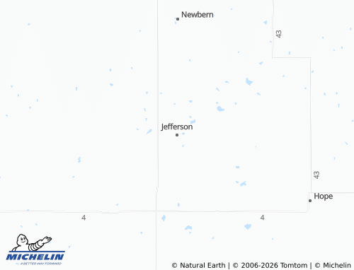 Mappa MICHELIN Jefferson - ViaMichelin