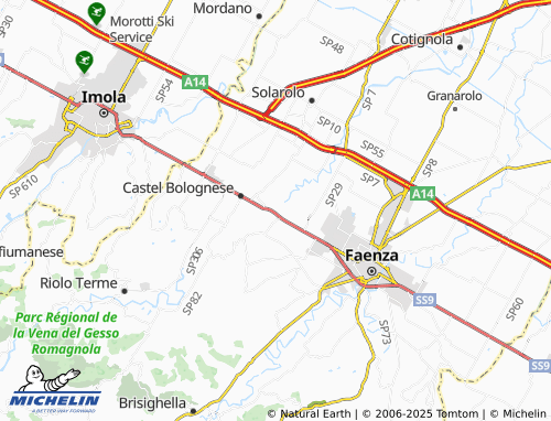Mapa MICHELIN Ponte del Castello - ViaMichelin