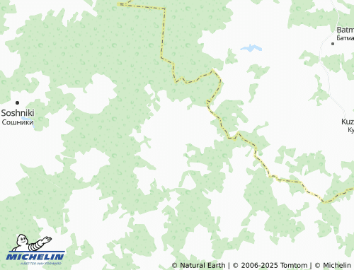 MICHELIN Bol'shoye Gaydarovo map - ViaMichelin