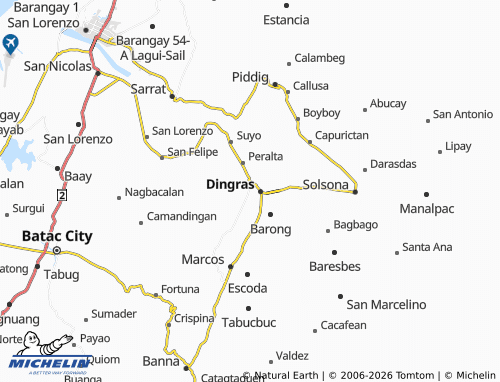 MICHELIN Root map - ViaMichelin