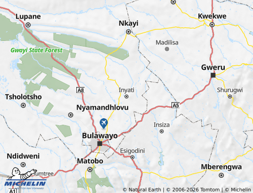 Mapa MICHELIN Bubi - ViaMichelin