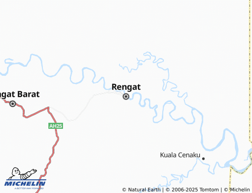 MICHELIN Rengat map - ViaMichelin