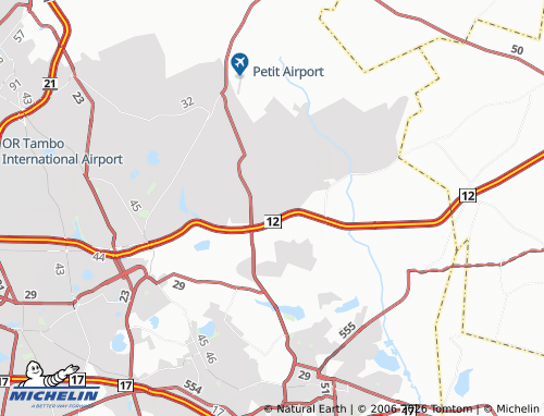 Mappa MICHELIN Tsonga Section - ViaMichelin