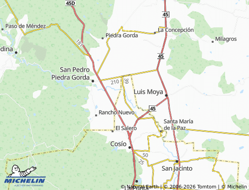 Kaart MICHELIN Soledad de Arriba - ViaMichelin