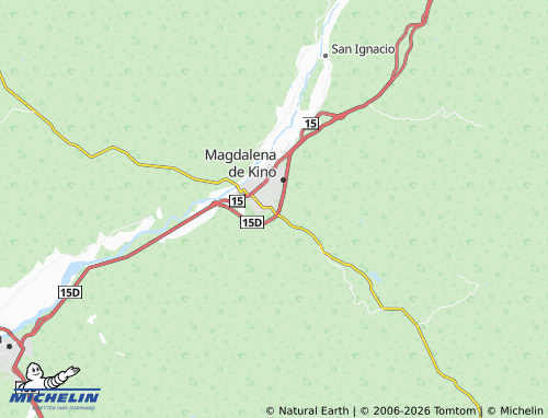MICHELIN Polvorín 2 map - ViaMichelin
