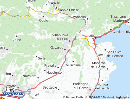MICHELIN Gavardo map - ViaMichelin