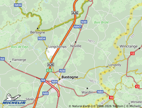 Mappa MICHELIN Foy - ViaMichelin