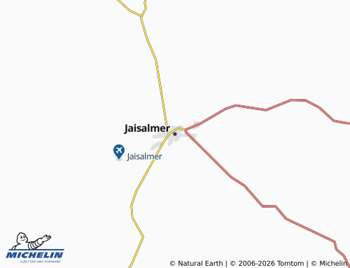 Mappa MICHELIN Jaisalmer - ViaMichelin