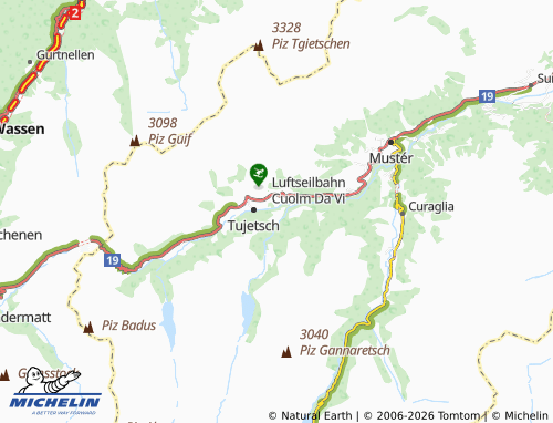 Carte MICHELIN Foppas - ViaMichelin