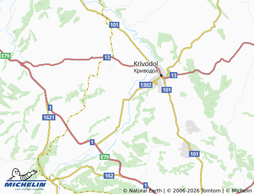 Mapa MICHELIN Golemo Babino - ViaMichelin