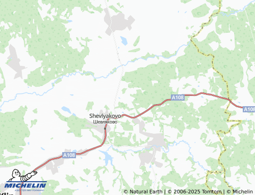 MICHELIN Razdol'ye map - ViaMichelin