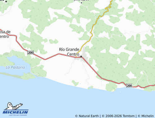 MICHELIN-Landkarte De La Cruz - ViaMichelin