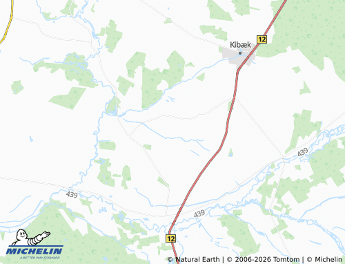 Mappa MICHELIN Albæk Hede - ViaMichelin