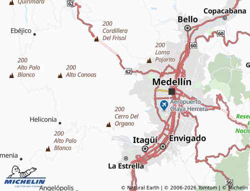 Carte MICHELIN Aguas Frías - ViaMichelin