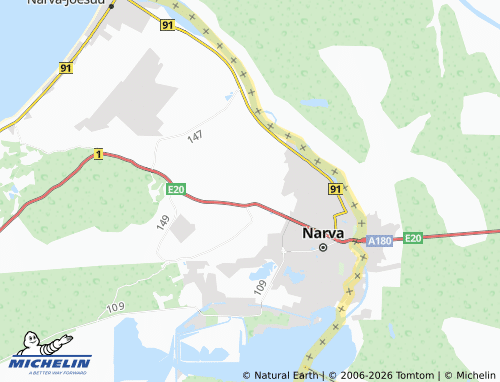 Carte MICHELIN Olgina - ViaMichelin