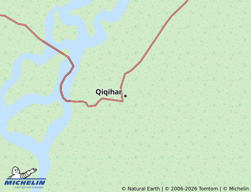 MICHELIN Qiqihar map - ViaMichelin