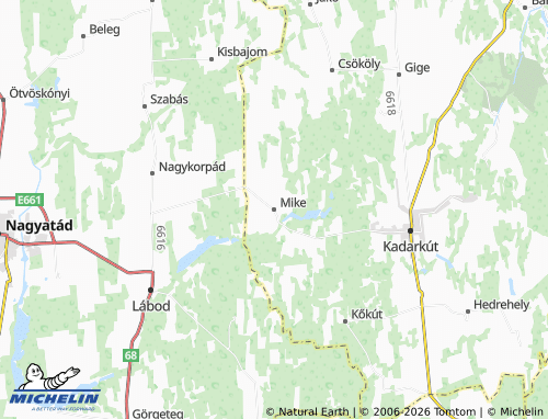 MICHELIN Mike map - ViaMichelin
