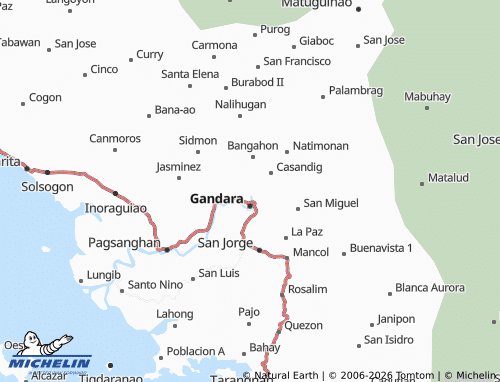 MICHELIN Poblacion map - ViaMichelin
