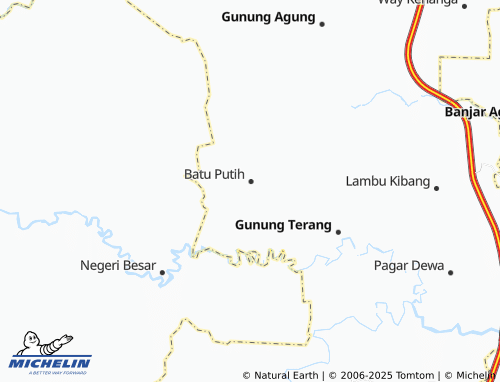 MICHELIN Toto Katon map - ViaMichelin