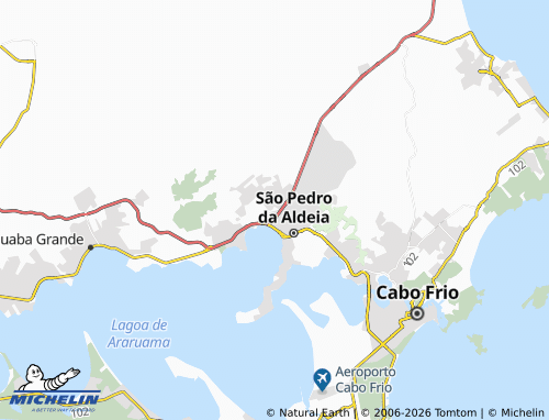 Mappa MICHELIN Jardim Morada da Aldeia - ViaMichelin
