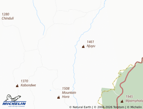 Mappa MICHELIN Chinyera - ViaMichelin