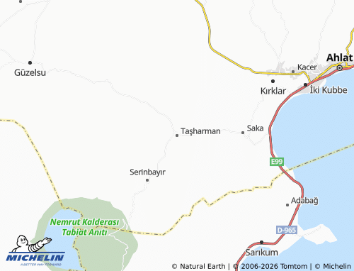 Mappa MICHELIN Taşharman - ViaMichelin