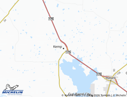 Mapa MICHELIN Kemp - ViaMichelin