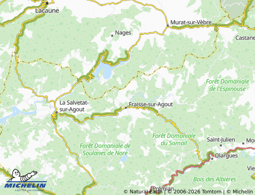 MICHELIN Bélaman map - ViaMichelin