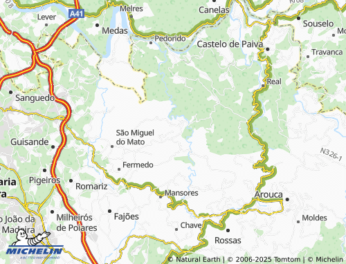 MICHELIN Eiras map - ViaMichelin