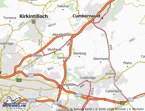 MICHELIN Marnock map - ViaMichelin