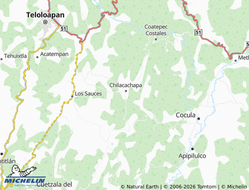 Mapa MICHELIN Tlaxtitla - ViaMichelin