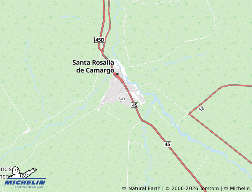 Mappa MICHELIN Revolución - ViaMichelin
